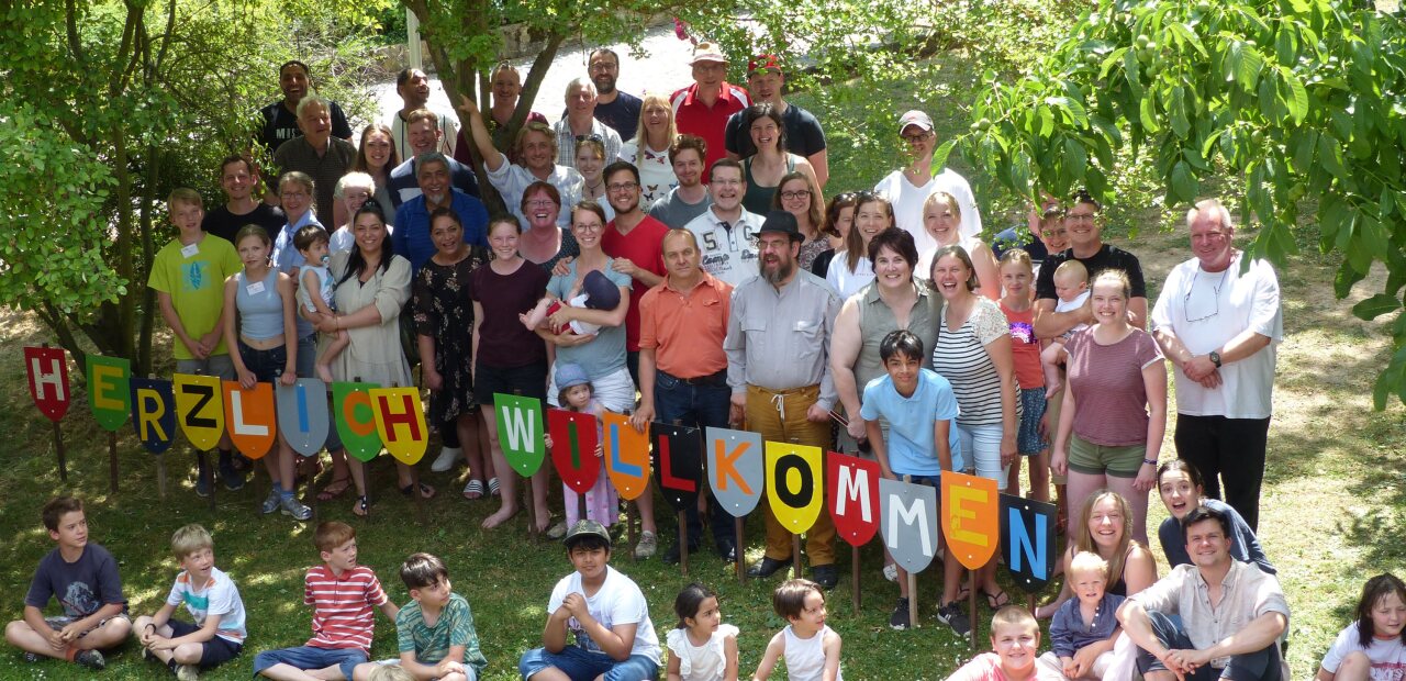 Gruppenbild von der Gemeindefreizeit